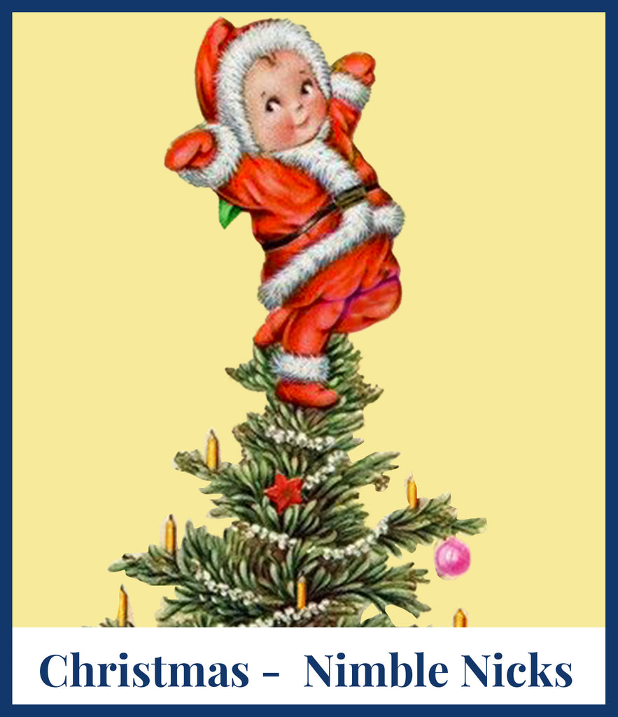 NIMBLE NICKS  Santa's Helpers Orenco Originals  Counted Cross Stitch Patterns