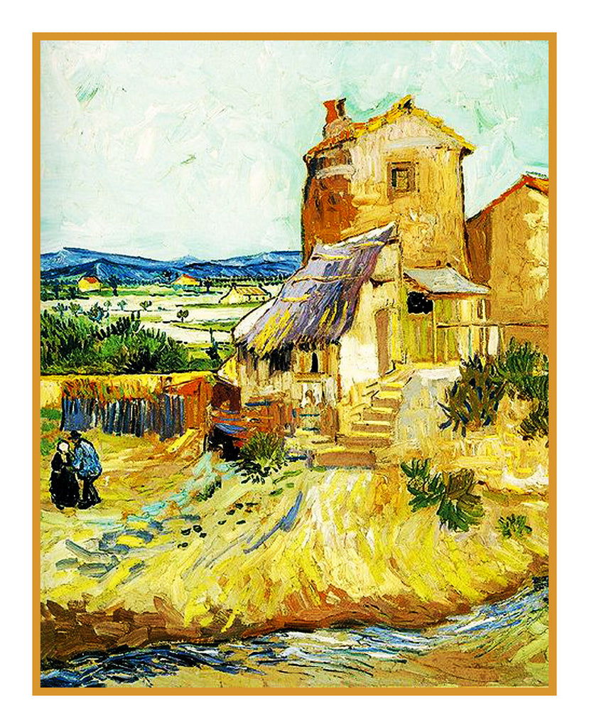 VINCENT VAN GOGH INSPIRED Counted Cross Stitch Charts Patterns