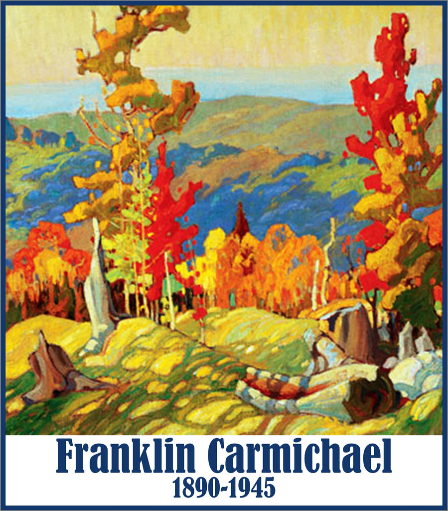 FRANKLIN CARMICHAEL INSPIRED Counted Cross Stitch Charts Patterns