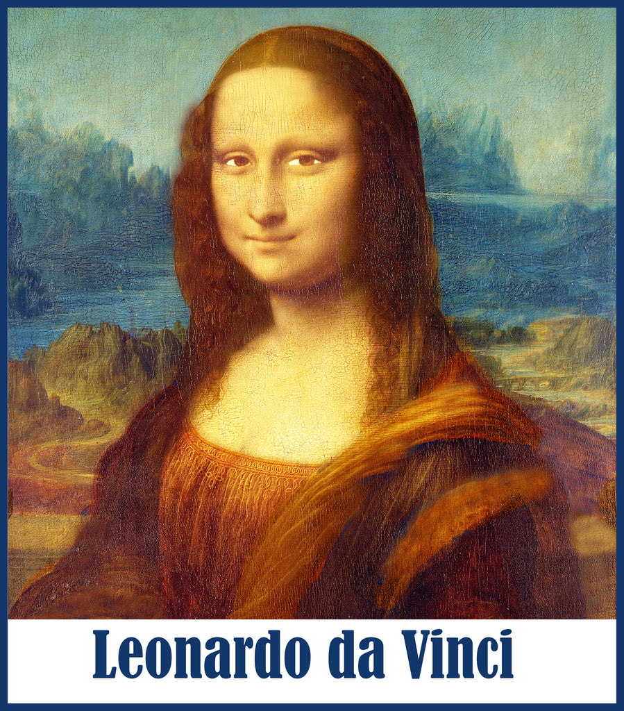 Leonardo da Vinci INSPIRED Counted Cross Stitch Patterns