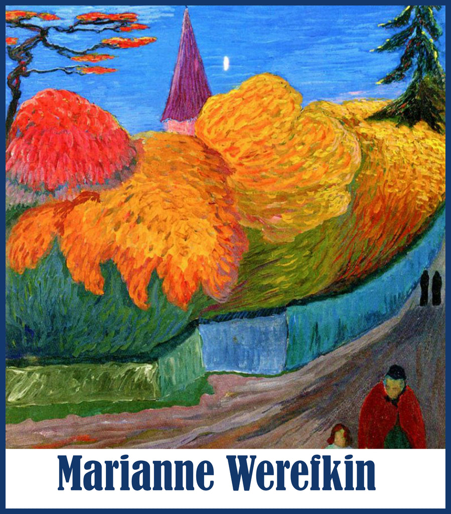 Marianne Werefkin INSPIRED Counted Cross Stitch Patterns