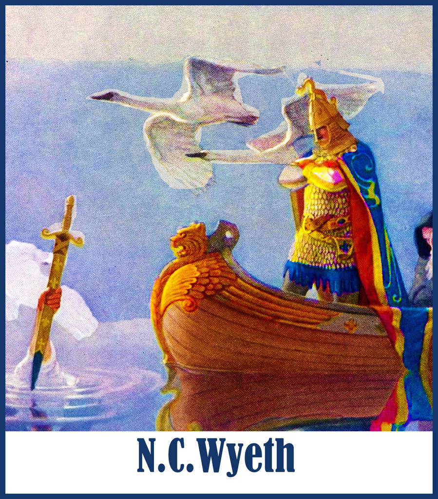 N. C. Wyeth INSPIRED Counted Cross Stitch Patterns