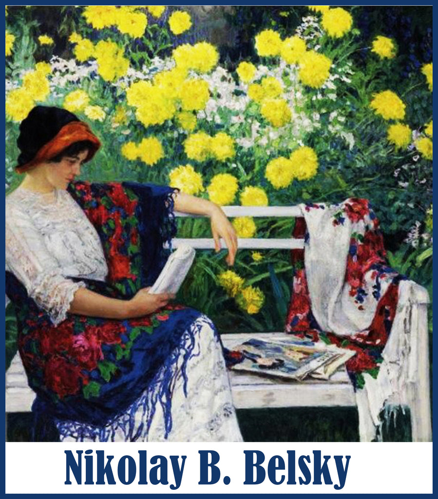Nikolay B. Belsky INSPIRED Counted Cross Stitch Patterns