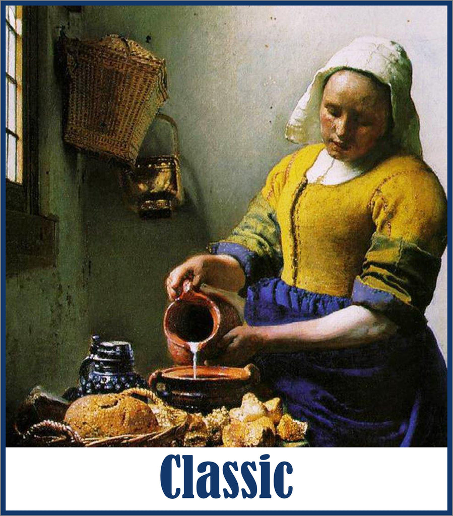 CLASSIC ART INSPIRED Counted Cross Stitch Charts Patterns