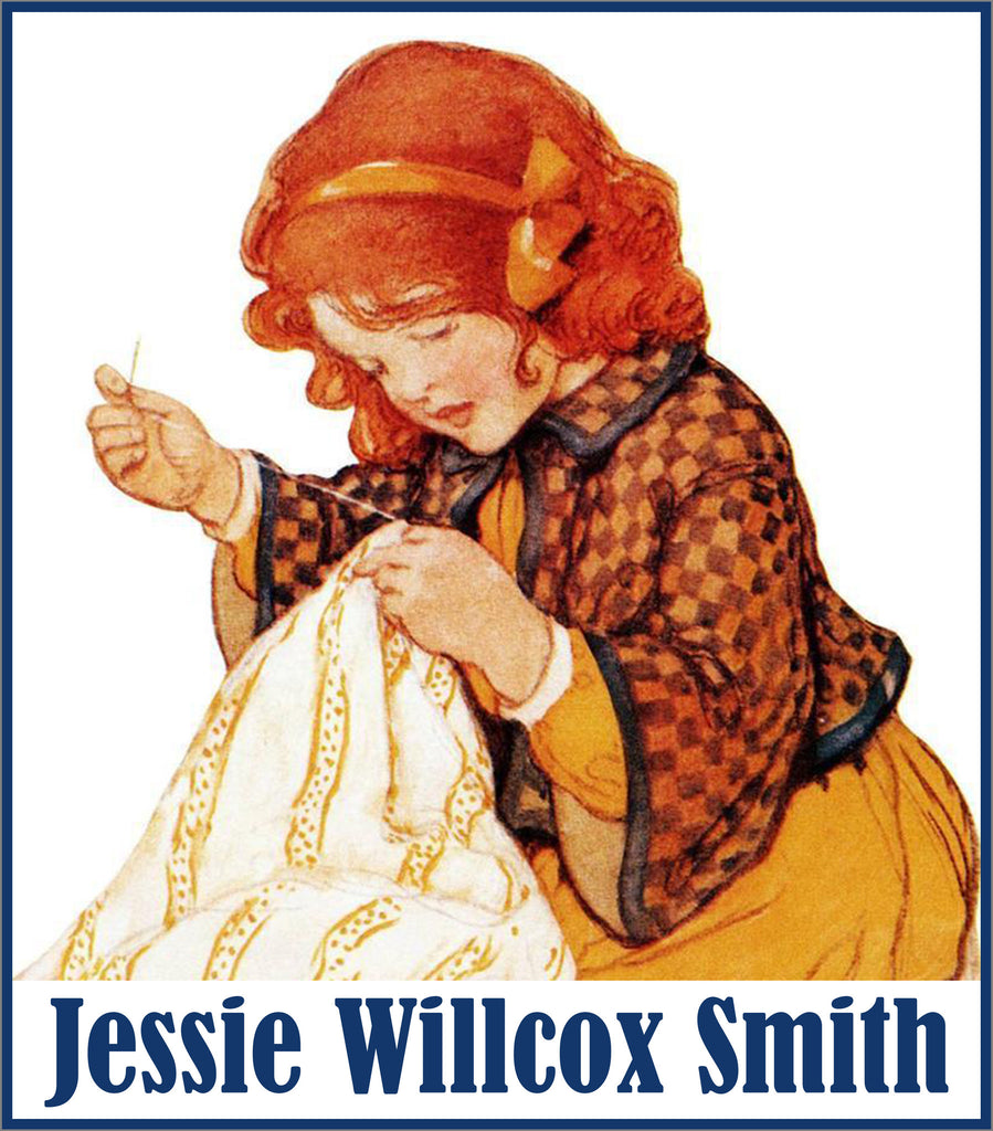 JESSIE WILLCOX SMITH INSPIRED Counted Cross Stitch Charts Patterns