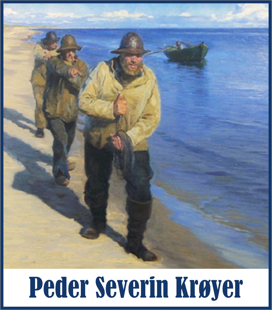 PEDER SEVERIN KROYER INSPIRED Counted Cross Stitch Charts Patterns