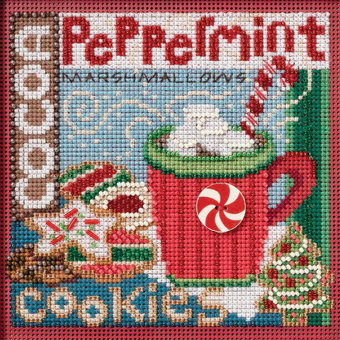 Santa's Treats Winter (14 Count) Mill Hill Buttons & Beads Counted Cross Stitch Kit