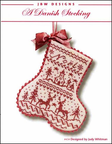 A Danish Stocking by JBW Designs Counted Cross Stitch Pattern