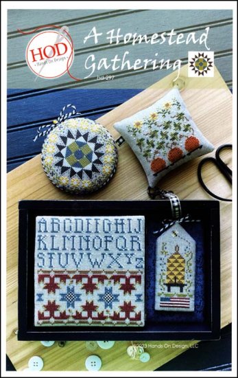 ARTFUL NEEDLEWORKER COUNTED CROSS STITCH PATTERNS INPIRED BY SCISSOR FOBS