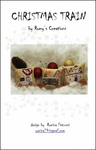 Christmas Train by  Romy's Creations Counted Cross Stitch Pattern