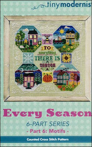 Every Season Part 6 Motifs By The Tiny Modernist Counted Cross Stitch Pattern