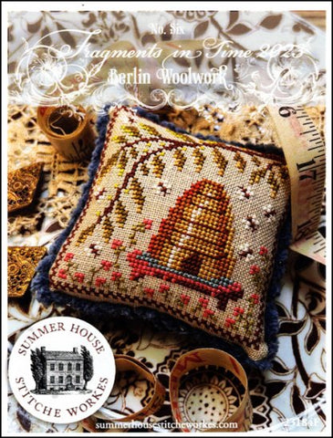 Fragments in Time 2023 Part 6 Berlin Woolwork  By Summer House Stitche Workes Counted Cross Stitch Pattern