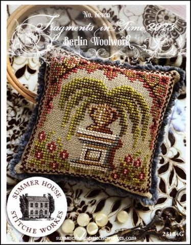 Fragments in Time 2023 Part 7 Berlin Woolwork  By Summer House Stitche Workes Counted Cross Stitch Pattern