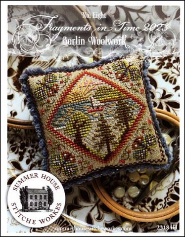 Fragments in Time 2023 Part 8 Berlin Woolwork  By Summer House Stitche Workes Counted Cross Stitch Pattern