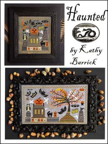 Haunted by Kathy Barrick Counted Cross Stitch Pattern