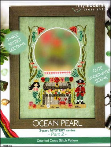 Ocean Pearl Series Part 2 By The Tiny Modernist Counted Cross Stitch Pattern