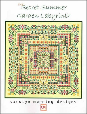 SECRET SUMMER Garden Labyrinth Cross Stitch Smalls by CM DESIGN Counted Cross Stitch Pattern (Copy)