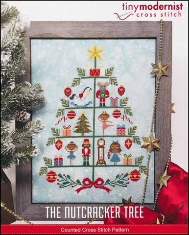 The Nutcracker Tree By The Tiny Modernist Counted Cross Stitch Pattern
