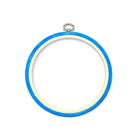 Nurge Blue Flexi Hoop 6 3/4 inch Round ~17cm