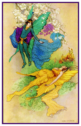Goble's Shakespeare's Midsummer Nights Dream Counted Cross Stitch Chart Pattern DIGITAL DOWNLOAD