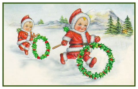 Vintage Christmas Santa Helpers Nimble Nick #29 Counted Cross Stitch Pattern