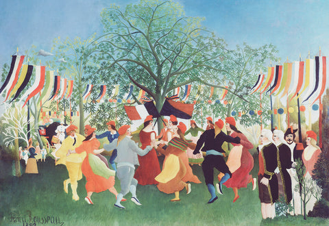French Centennial by Henri Rousseau Counted Cross Stitch Pattern