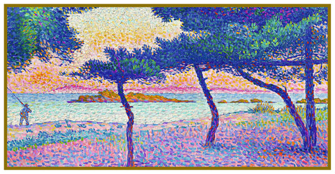 Henri-Edmond Cross Color and Light on Beach Orenco Originals Counted Cross Stitch Pattern
