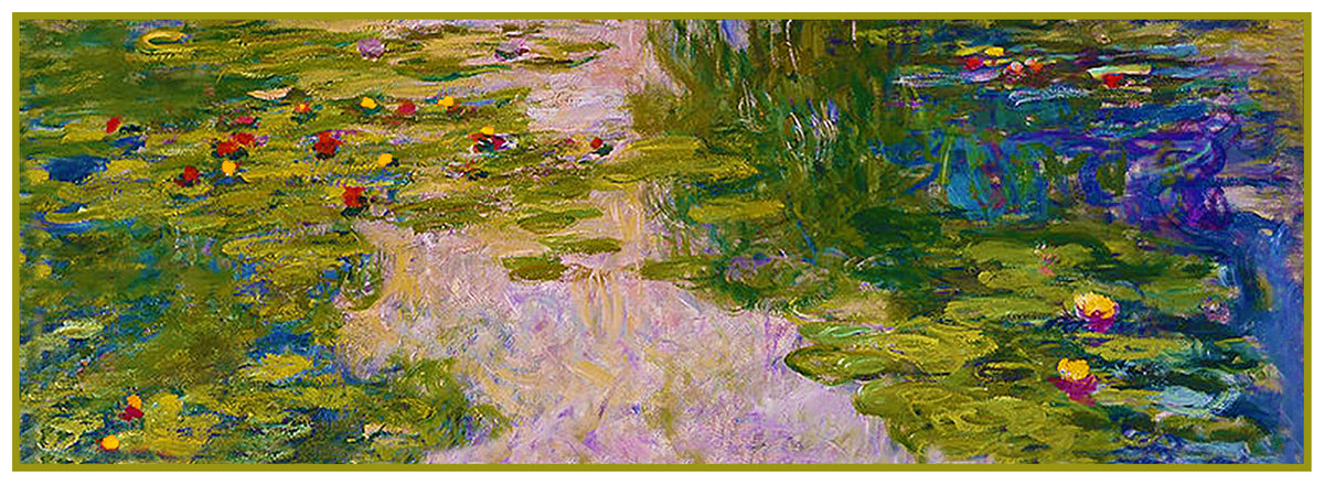 01a26x9_Water_LiliesinGreensRu