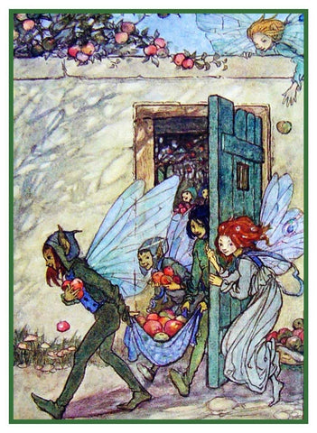 Fairy Mischief Elfin Song Emma Florence Harrison Counted Cross Stitch Pattern