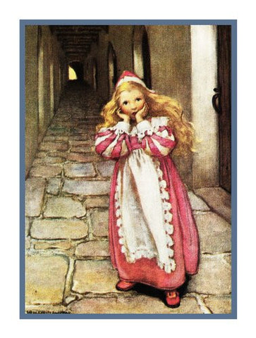Princess Irene from The Princess and The Goblin By Jessie Willcox Smith Counted Cross Stitch Pattern