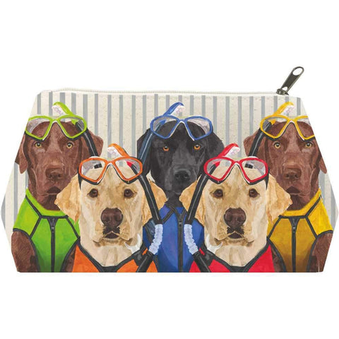The Musketeers Dogs Large Canvas Organizer Bag by Contemporary Artist Two Can Art from PPD
