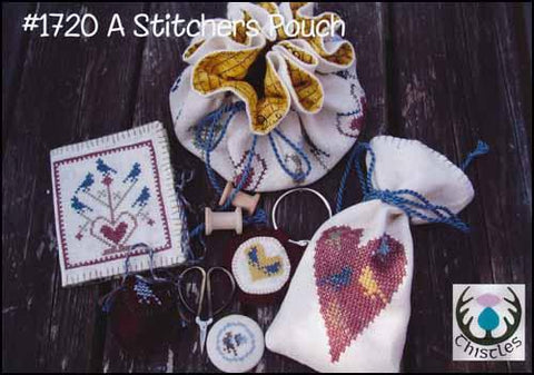 A Stitchers Pouch by Thistles Counted Cross Stitch Pattern