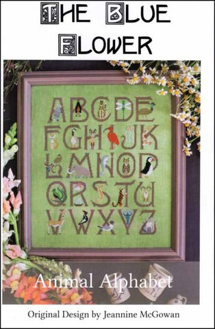 The Animal Alphabet by The Blue Flower Counted Cross Stitch Pattern