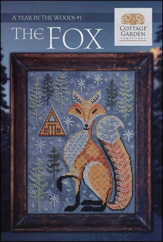 A Year In The Woods 1: The Fox by Cottage Garden Samplings Counted Cross Stitch Pattern