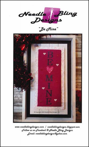 Be Mine by Needle Bling Designs Counted Cross Stitch Pattern