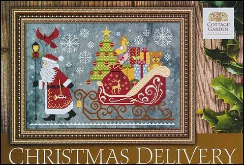 Christmas Delivery by Cottage Garden Samplings Counted Cross Stitch Pattern