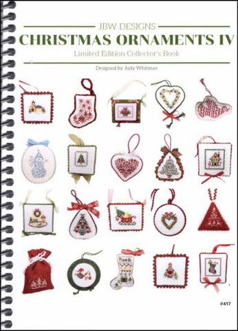 Christmas Ornaments-4 by JBW Designs Counted Cross Stitch Pattern