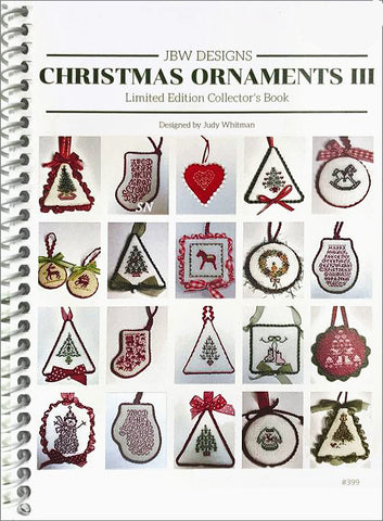 Christmas Ornaments-3 by JBW Designs Counted Cross Stitch Pattern
