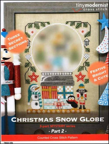Christmas Snow Globe Part 2 By The Tiny Modernist Counted Cross Stitch Pattern
