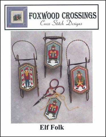 Elf Folk by Foxwood Crossings Counted Cross Stitch Pattern