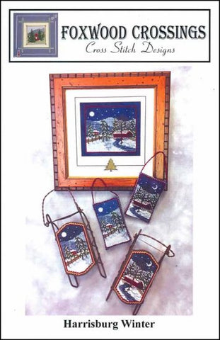 Harrisburg Winter by Foxwood Crossings Counted Cross Stitch Pattern