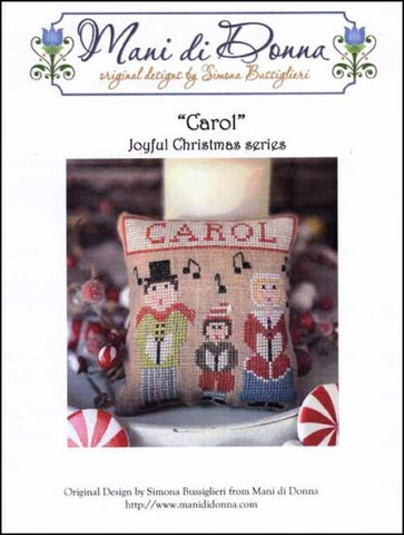 Joyful Christmas Series Carol By Mani di Donna Counted Cross Stitch Pattern