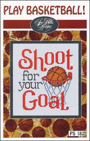 Play Basketball by Sue Hillis Designs Counted Cross Stitch Pattern