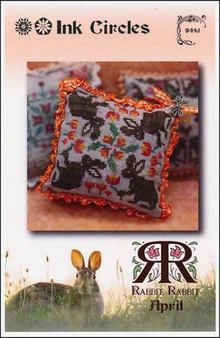 Rabbit Rabbit April by Ink Circles Counted Cross Stitch Pattern