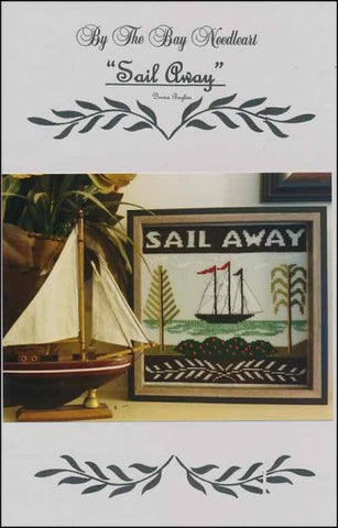 Sail Away by By The Bay Needleart Counted Cross Stitch Pattern