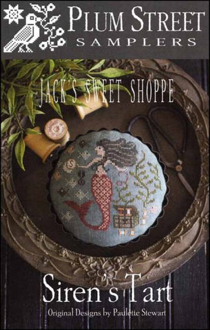 Jack's Sweet Shoppe: Siren's Tart by Plum Street Samplers Counted Cross Stitch Pattern