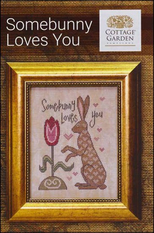 Somebunny Loves You by Cottage Garden Samplings Counted Cross Stitch Pattern