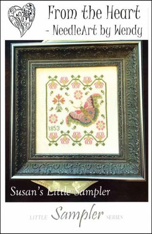 Susan's Little Sampler from The Little Sampler Series by From The Heart NeedleArt by Wendy Counted Cross Stitch Pattern