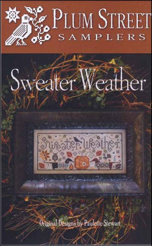 Sweater Weather by Plum Street Samplers Counted Cross Stitch Pattern