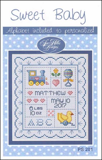 ARTFUL NEEDLEWORKER  COUNTED CROSS STITCH INSPIRED BY BIRTH ANNOUNCEMENTS
